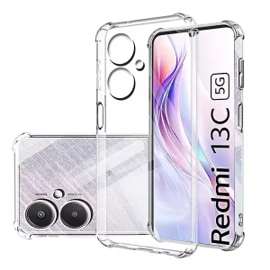کاور اپیکوی مدل Transparent Clear مناسب برای گوشی موبایل شیائومی Redmi 13C 5G / Poco M6 5G