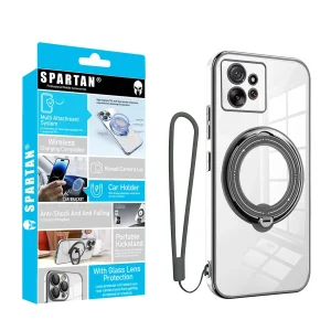کاور اسپارتان مدل Ring Stand Strap مناسب برای گوشی موبایل شیائومی Redmi Note 12 4G به همراه بندآویز