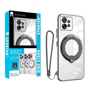 کاور اسپارتان مدل Ring Stand Strap مناسب برای گوشی موبایل شیائومی Redmi Note 12 4G به همراه بندآویز