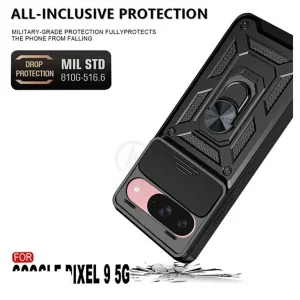 کاور اسپارتان مدل Defender Armor Strap مناسب برای گوشی موبایل گوگل Pixel 9 به همراه بند