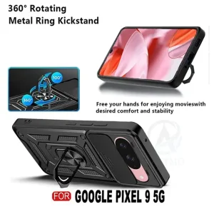 کاور اسپارتان مدل Defender Armor Strap مناسب برای گوشی موبایل گوگل Pixel 9 به همراه بند