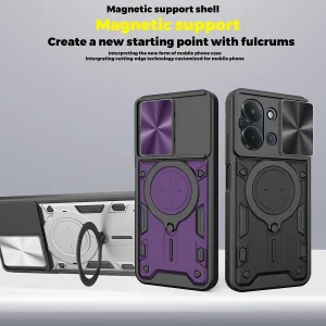 کاور اسپارتان مدل Magnet Ring مناسب برای گوشی موبایل شیائومی Redmi 15c 4G/ Poco C85