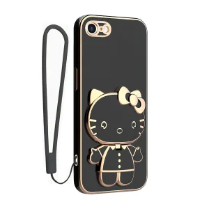 کاور اسپارتان مدل Kitty مناسب برای گوشی موبایل اپل Iphone 7 / 8 به همراه بند نگهدارنده