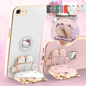 کاور اسپارتان مدل Kitty مناسب برای گوشی موبایل اپل Iphone 7 / 8 به همراه بند نگهدارنده