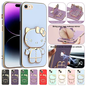 کاور اسپارتان مدل Kitty مناسب برای گوشی موبایل اپل Iphone 7 / 8 به همراه بند نگهدارنده