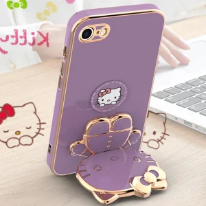 کاور اسپارتان مدل Kitty مناسب برای گوشی موبایل اپل Iphone 7 / 8 به همراه بند نگهدارنده