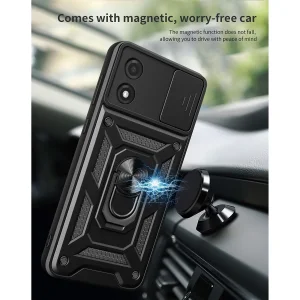 کاور اسپارتان مدل Defender Armor Strap مناسب برای گوشی موبایل موتورولا Moto E14 به همراه بندآویز