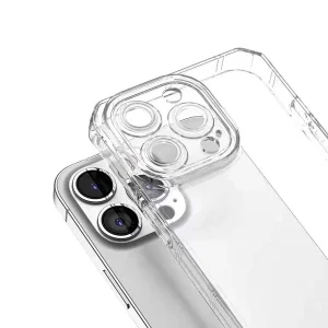 کاور اسپارتان مدل Airbag Four-Sided Strap مناسب برای گوشی موبایل اپل iPhone 13 Pro به همراه بندآویز