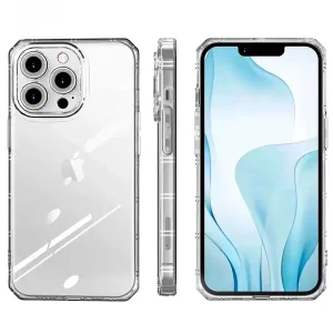 کاور اسپارتان مدل Airbag Four-Sided Strap مناسب برای گوشی موبایل اپل iPhone 13 Pro به همراه بندآویز