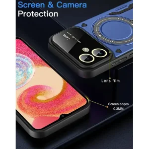 کاور اسپارتان مدل Hybrid Armor Strap مناسب برای گوشی موبایل سامسونگ Galaxy A06 به همراه بند
