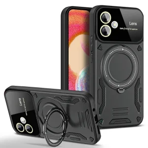 کاور اسپارتان مدل Hybrid Armor Strap مناسب برای گوشی موبایل سامسونگ Galaxy A06 به همراه بند