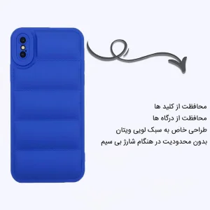 کاور اپیکوی مدل Puffy Puffer مناسب برای گوشی موبایل اپل iPhone XS/X
