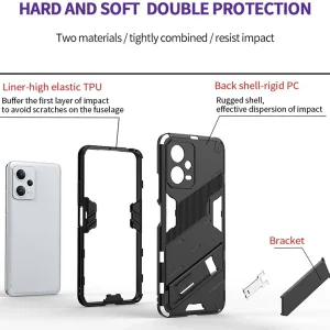 کاور اسپارتان مدل Bibercas Strap مناسب برای گوشی موبایل شیائومی Redmi Note 12 Pro 5G به همراه بندآویز