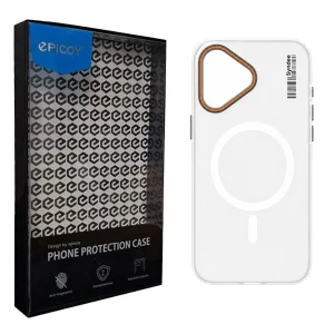 کاور اپیکوی مدل Syndee Transparent Magsafe مناسب برای گوشی موبایل اپل iPhone 16