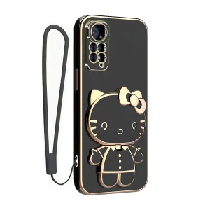 کاور اسپارتان مدل Kitty مناسب برای گوشی موبایل شیائومی Redmi Note 11 4G / 11S به همراه بند نگهدارنده
