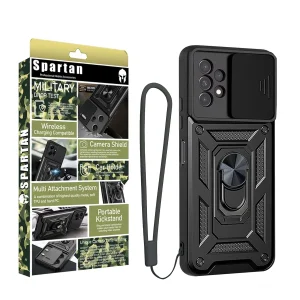 کاور اسپارتان مدل Defender Armor Strap مناسب برای گوشی موبایل سامسونگ Galaxy A53 به همراه بند