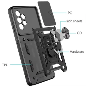 کاور اسپارتان مدل Defender Armor Strap مناسب برای گوشی موبایل سامسونگ Galaxy A53 به همراه بند