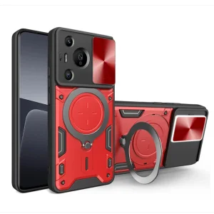 کاور اسپارتان مدل Magnet Ring Strap مناسب برای گوشی موبایل هوآوی Pura 70 Pro به همراه بند آویز