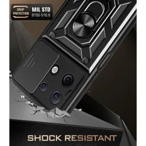کاور اسپارتان مدل Defender Armor Strap مناسب برای گوشی موبایل شیائومی Redmi Note 14s به همراه بندآویز