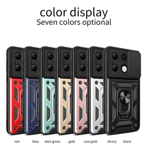 کاور اسپارتان مدل Defender Armor Strap مناسب برای گوشی موبایل شیائومی Redmi Note 14s به همراه بندآویز