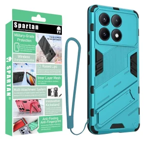 کاور اسپارتان مدل Bibercas Strap مناسب برای گوشی موبایل شیائومی 14T Pro / Redmi K70 Ultra به همراه بند