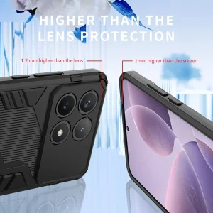 کاور اسپارتان مدل Bibercas Strap مناسب برای گوشی موبایل شیائومی 14T Pro / Redmi K70 Ultra به همراه بند