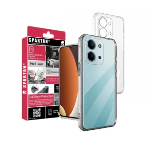 کاور اسپارتان مدل Airbag Four Sided مناسب برای گوشی موبایل شیائومی Redmi 15C/ Poco C85