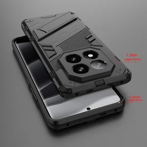 کاور اسپارتان مدل Bibercas Strap مناسب برای گوشی موبایل شیائومی Redmi Note 14 Pro 5G/ Poco X7 5G به همراه بندآویز