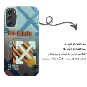 کاور اپیکوی مدل Cross مناسب برای گوشی موبایل سامسونگ Galaxy A24 4G