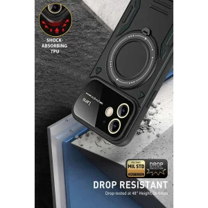کاور اسپارتان مدل Hybrid Armor Strap مناسب برای گوشی موبایل شیائومی Poco F6 / Redmi Turbo 3 به همراه بند آویز
