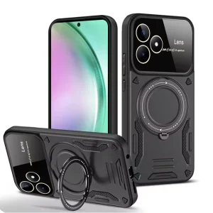 کاور اسپارتان مدل Hybrid Armor Strap مناسب برای گوشی موبایل شیائومی Poco F6 / Redmi Turbo 3 به همراه بند آویز