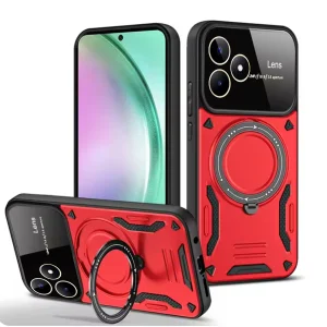 کاور اسپارتان مدل Hybrid Armor Strap مناسب برای گوشی موبایل شیائومی Poco F6 / Redmi Turbo 3 به همراه بند آویز
