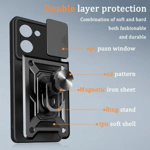 کاور اسپارتان مدل Defender Armor مناسب برای گوشی موبایل شیائومی Redmi A5 4G/ Poco C71