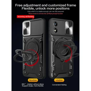 کاور اسپارتان مدل Magnet Ring Strap مناسب برای گوشی موبایل آنر X5 Plus به همراه بند