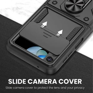 کاور اسپارتان مدل Defender Armor Strap مناسب برای گوشی موبایل سامسونگ Galaxy Z Flip 6 به همراه بند