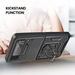 کاور اسپارتان مدل Defender Armor Strap مناسب برای گوشی موبایل سامسونگ Galaxy Z Flip 6 به همراه بند