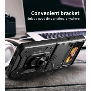 کاور اسپارتان مدل Defender Armor Strap مناسب برای گوشی موبایل سامسونگ Galaxy Z Flip 6 به همراه بند