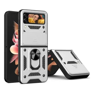 کاور اسپارتان مدل Defender Armor Strap مناسب برای گوشی موبایل سامسونگ Galaxy Z Flip 6 به همراه بند