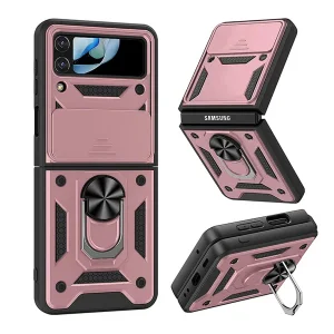 کاور اسپارتان مدل Defender Armor Strap مناسب برای گوشی موبایل سامسونگ Galaxy Z Flip 6 به همراه بند