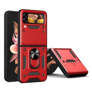 کاور اسپارتان مدل Defender Armor Strap مناسب برای گوشی موبایل سامسونگ Galaxy Z Flip 6 به همراه بند
