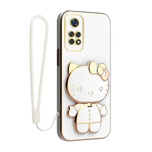 کاور اسپارتان مدل Kitty مناسب برای گوشی موبایل شیائومی Redmi Note 12 Pro 4G / Note 11 Pro به همراه بند نگهدارنده