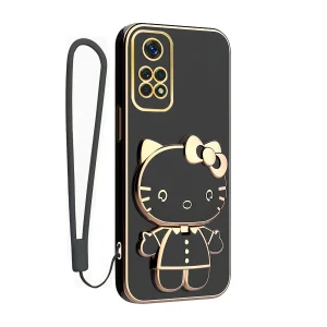 کاور اسپارتان مدل Kitty مناسب برای گوشی موبایل شیائومی Redmi Note 12 Pro 4G / Note 11 Pro به همراه بند نگهدارنده