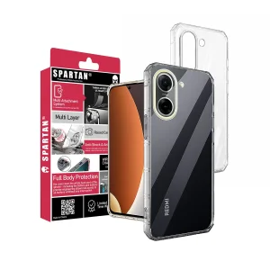 کاور اسپارتان مدل Airbag Four Sided مناسب برای گوشی موبایل شیائومی Redmi A5 4G/ Poco C71