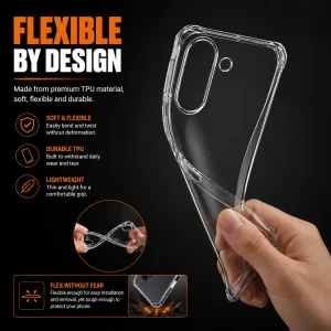 کاور اسپارتان مدل Airbag Four Sided مناسب برای گوشی موبایل شیائومی Redmi A5 4G/ Poco C71