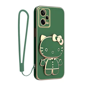 کاور اسپارتان مدل Kitty مناسب برای گوشی موبایل شیائومی Redmi Note 12 Pro به همراه بند نگهدارنده