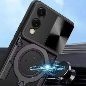کاور اسپارتان مدل Magnet Ring مناسب برای گوشی موبایل سامسونگ Galaxy S25 Edge