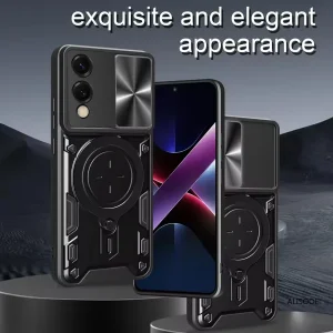 کاور اسپارتان مدل Magnet Ring مناسب برای گوشی موبایل سامسونگ Galaxy S25 Edge