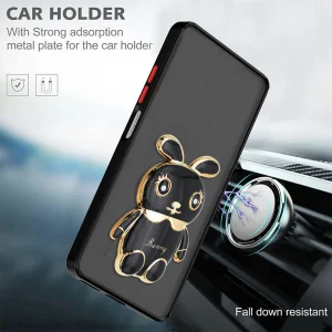 کاور اسپارتان مدل MBC Bunny strap مناسب برای گوشی موبایل سامسونگ Galaxy S23 FE به همراه بندآویز