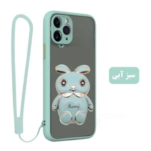کاور اسپارتان مدل MBC Bunny strap مناسب برای گوشی موبایل سامسونگ Galaxy S23 FE به همراه بندآویز