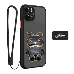 کاور اسپارتان مدل MBC Bunny strap مناسب برای گوشی موبایل سامسونگ Galaxy S23 FE به همراه بندآویز